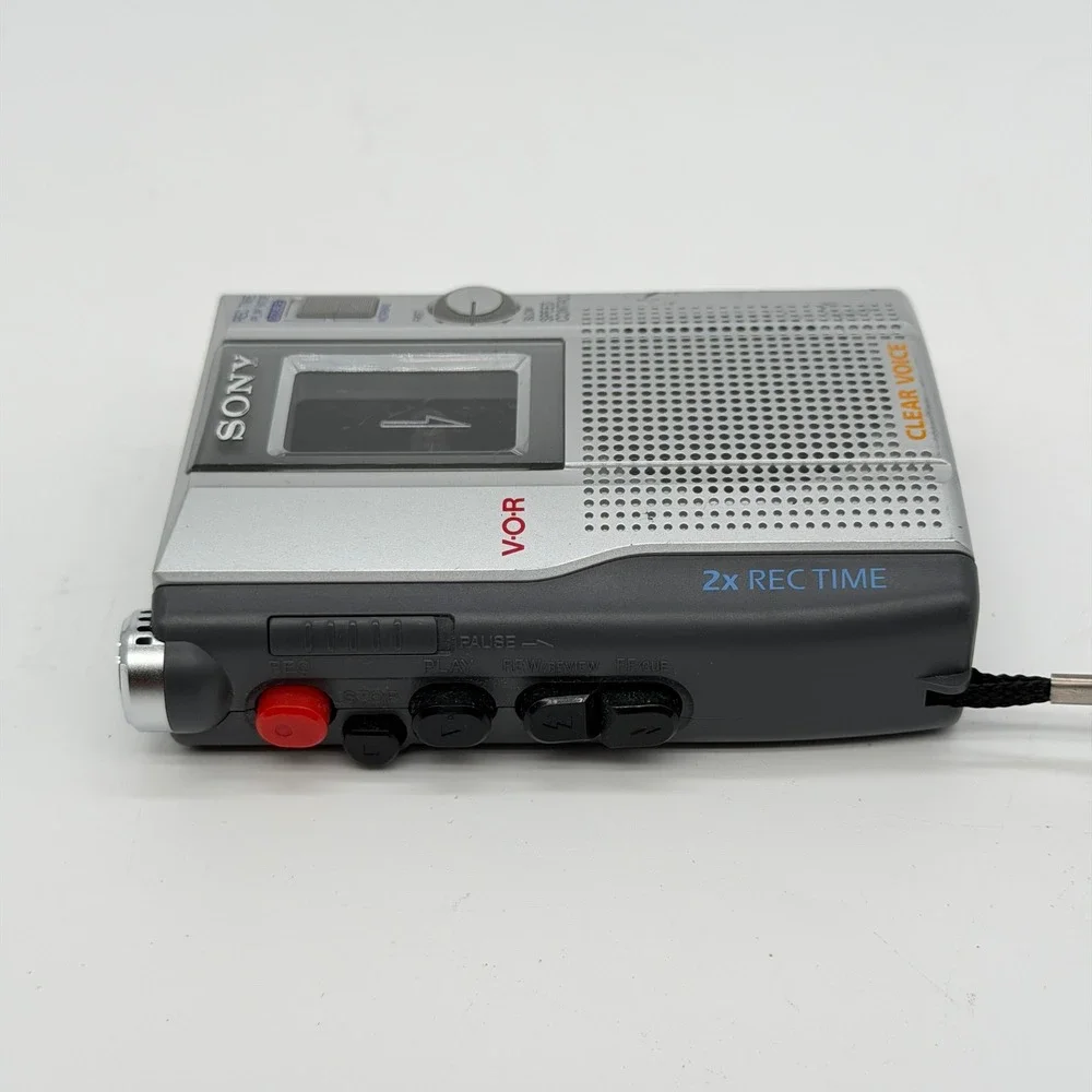 Sony TCM-200DV Cassette Handheld Voice Recorder Silver VOR Parts Doesn't Spin